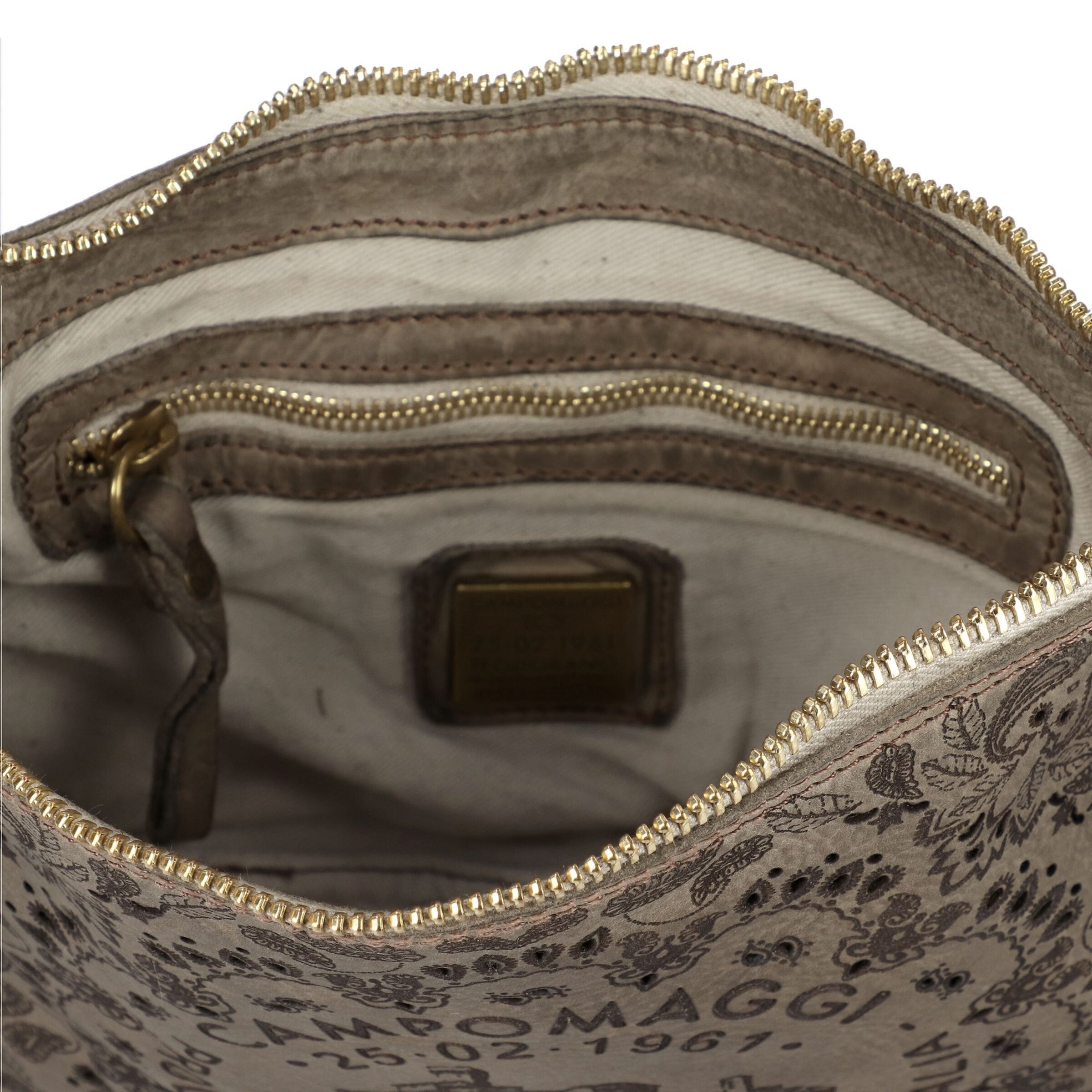 Campomaggi Schoudertas 'Eva' in Grijs