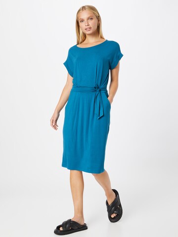 s.Oliver Summer Dress in Blue: front