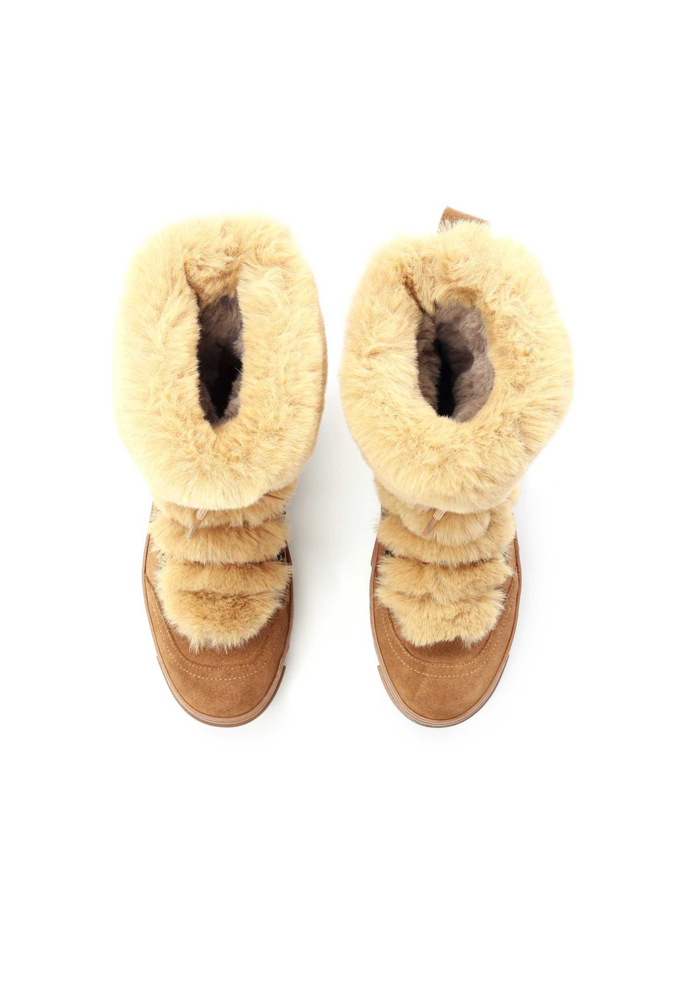 Kazar Veterlaarsjes in Bruin