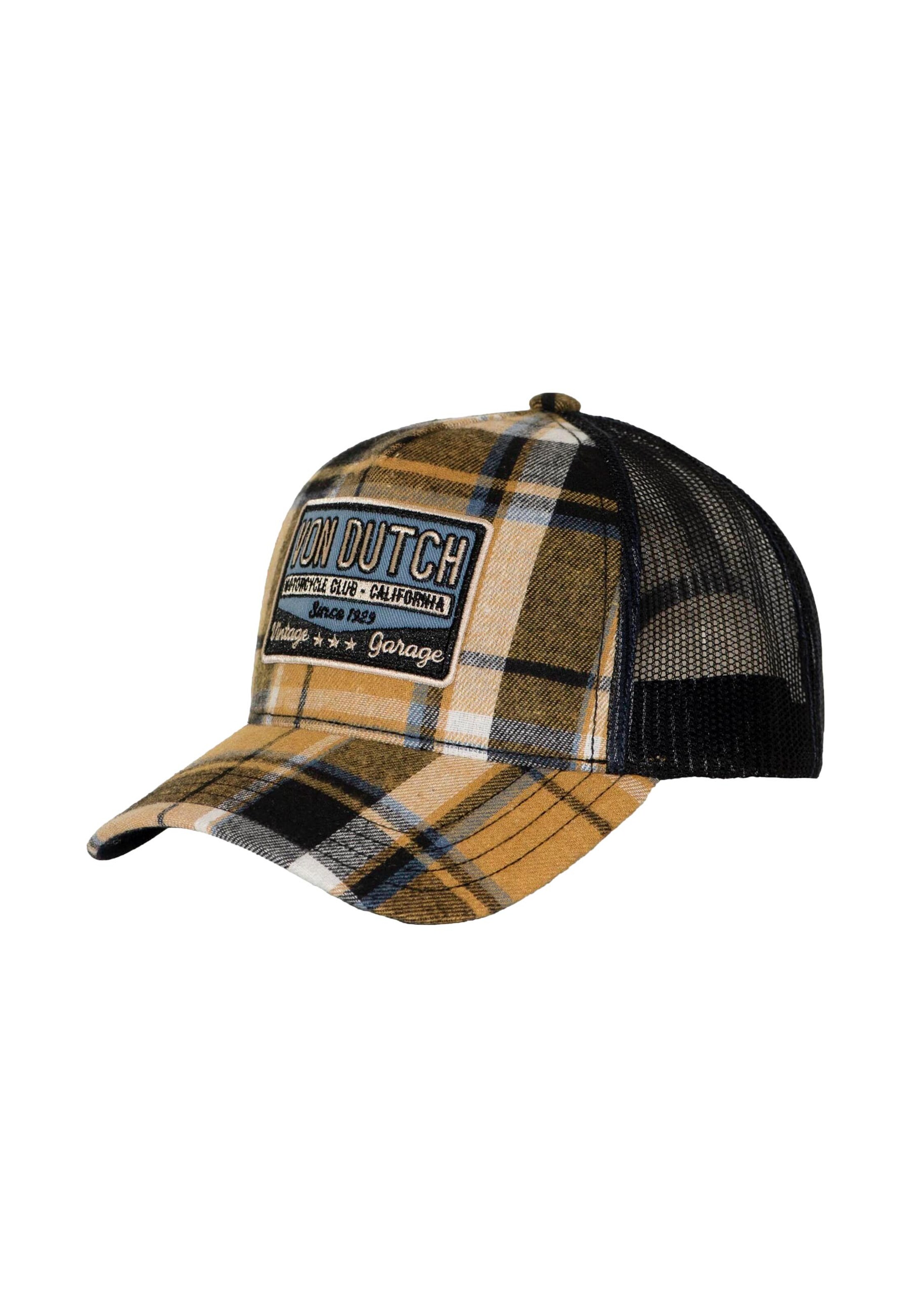 Casquette Von Dutch Originals en noir : devant