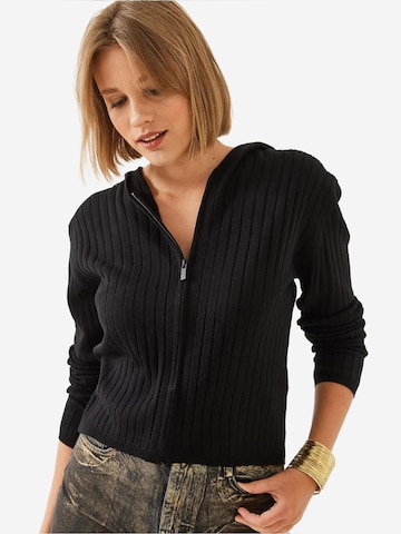 Bianco Lucci - Casaco de malha em preto