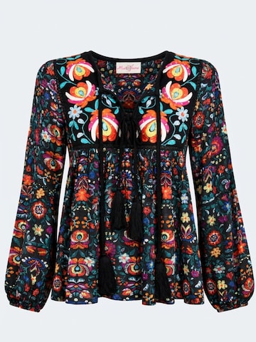 Miss June Blouse 'Blouse Tamarra' in Black