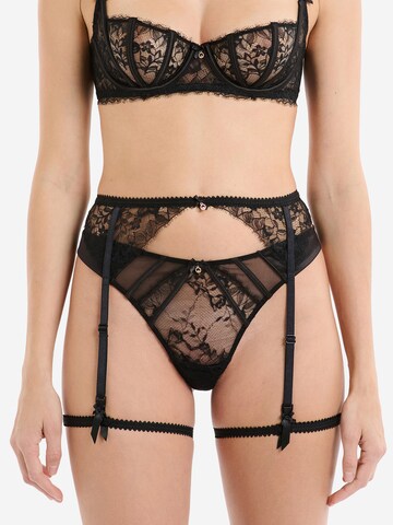 Reggicalze di ETAM in nero: frontale