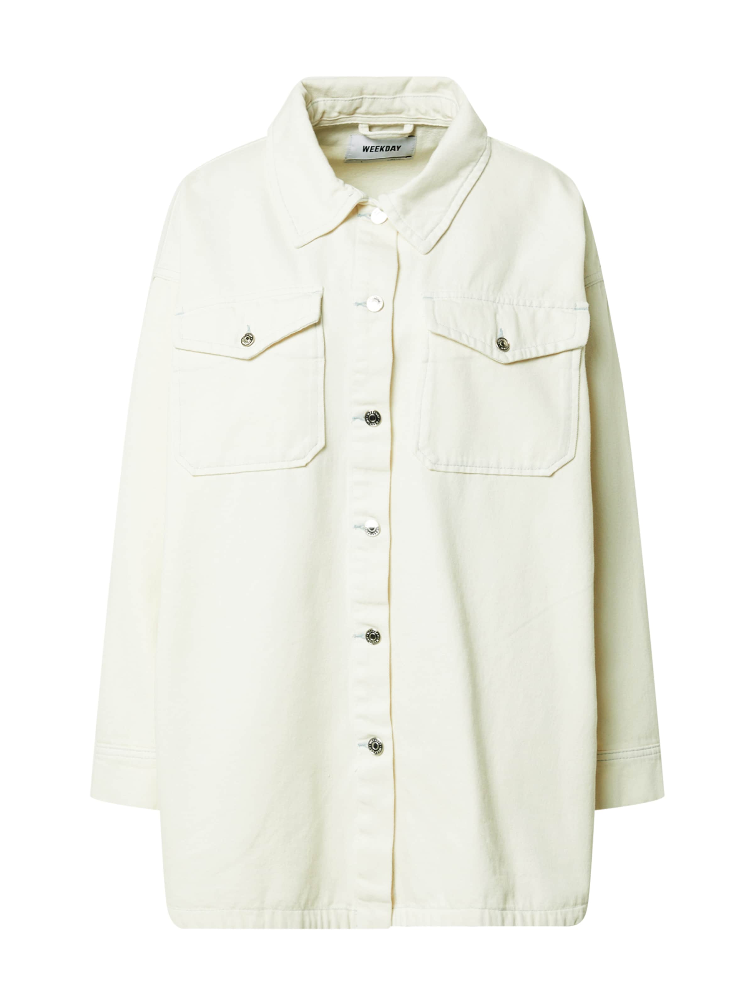 WEEKDAY Bluse 'Renja' in Weiß: Vorderseite