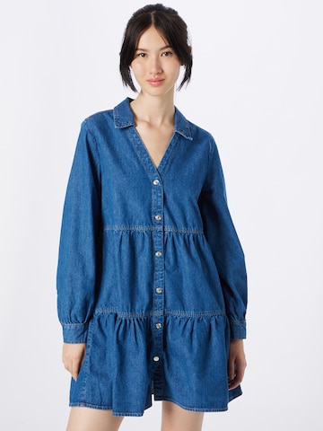Robe-chemise 'GIONA' LTB en bleu : devant