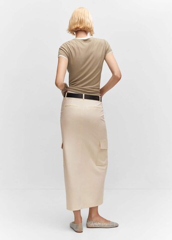 MANGO Rok 'Mirta' in Beige