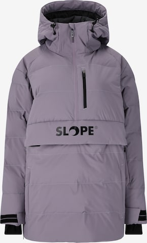 SLOPE Skijacke 'Thumper' in Lila: Vorderseite