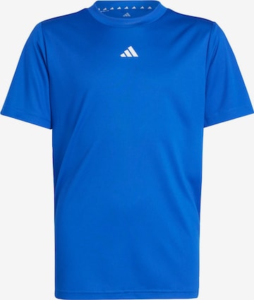 mėlyna ADIDAS SPORTSWEAR Sportiniai marškinėliai 'Essentials': priekis