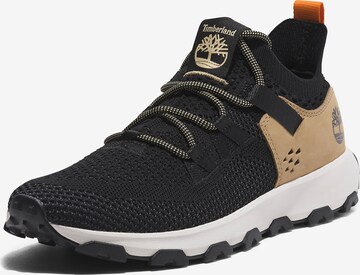 melns TIMBERLAND Augstie brīvā laika apavi 'Winsor Trail Trainer': no priekšpuses