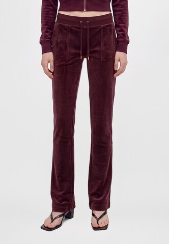 Juicy Couture Tall - regular Pantalón 'DEL RAY' en rojo: frente