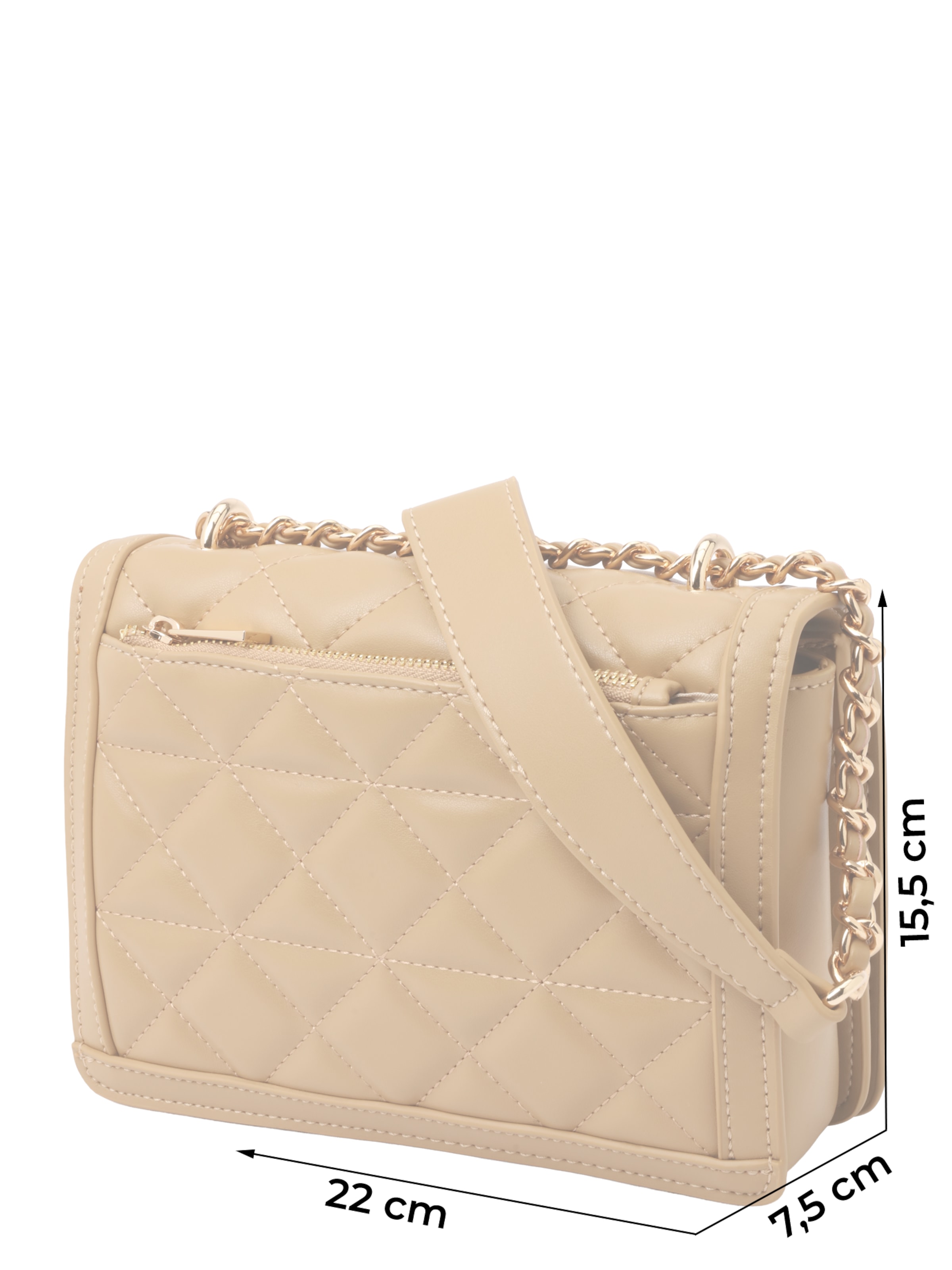 19V69 ITALIA - Bolso de hombro 'Gaby Gold' en beige: frente