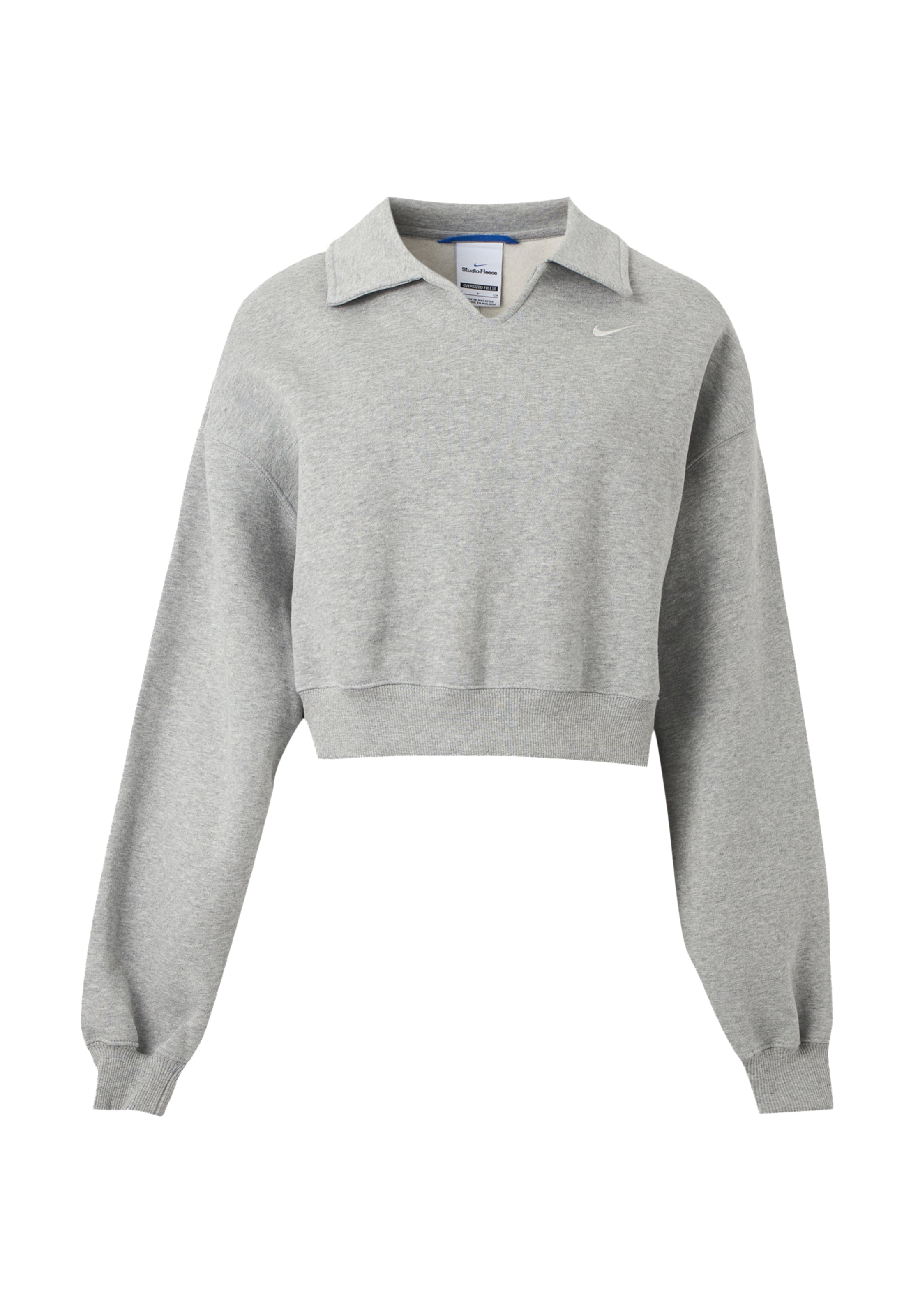 Nike Sportswear Mikina – šedá: přední strana