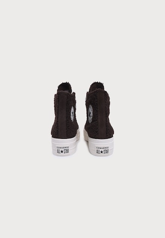 CONVERSE Кроссовки на платформе 'CTAS LIFT HI' в Коричневый