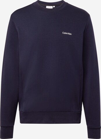 Calvin Klein Sweatshirt in Blauw: voorkant