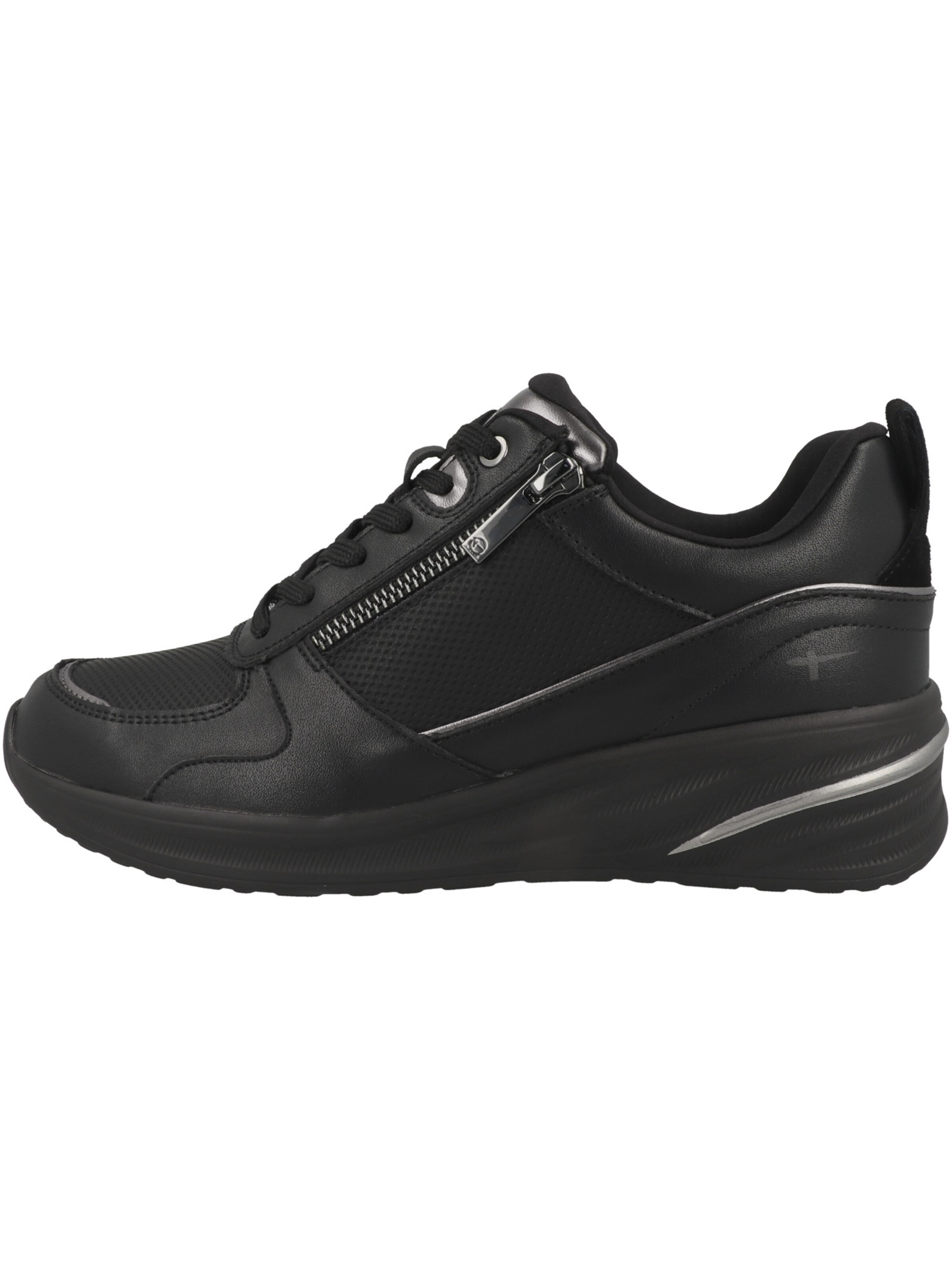 Tamaris Sneakers laag in Zwart
