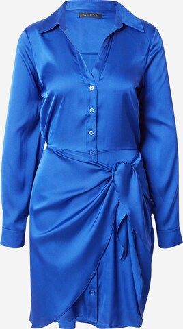 Robe-chemise 'ALYA' GUESS en bleu : devant