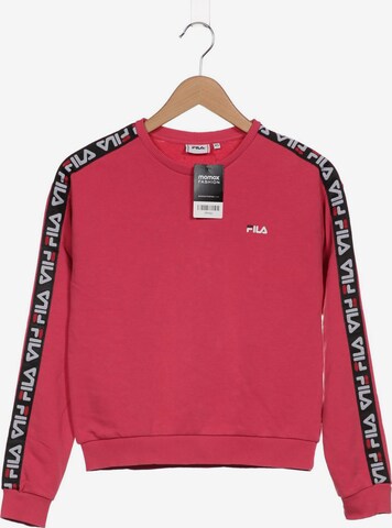 FILA Sweatshirt & Zip-Up Hoodie in XS in Pink: front