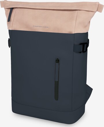 Kapten & Son Rucksack 'Aarhus Navy Blush' in Blau