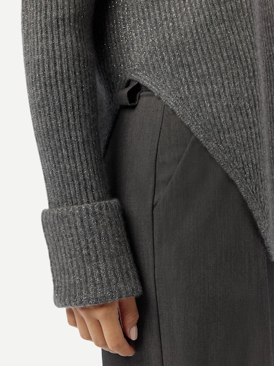 Pullover 'Cashmere Sweater with Detachable Collar' in XS GOBI Cashmere di colore grigio sfumato, Visualizzazione prodotti
