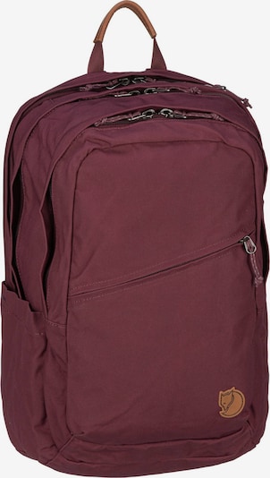 Fjällräven Rucksack 'Räven' in braun / bordeaux, Produktansicht