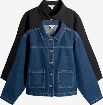 The Set Välikausitakki värissä sininen: etupuoli