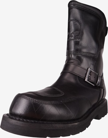 Bottes 'Shift Ride CE' Harley Davidson en noir : devant