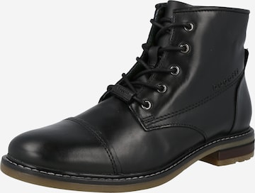 bugatti Lace-Up Boots 'Marcello I' in Black: front