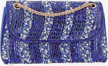 faina - Mala de ombro em azul: frente