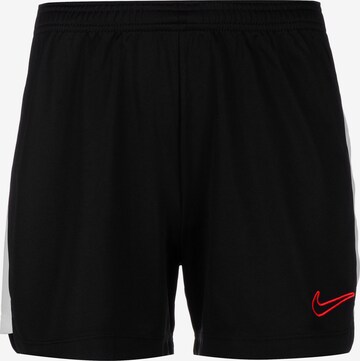 NIKE Regular Sportbroek 'Academy 23' in Zwart: voorkant