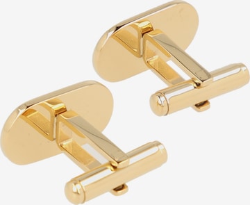 HUGO Red Cufflinks 'E-Classic' in Gold