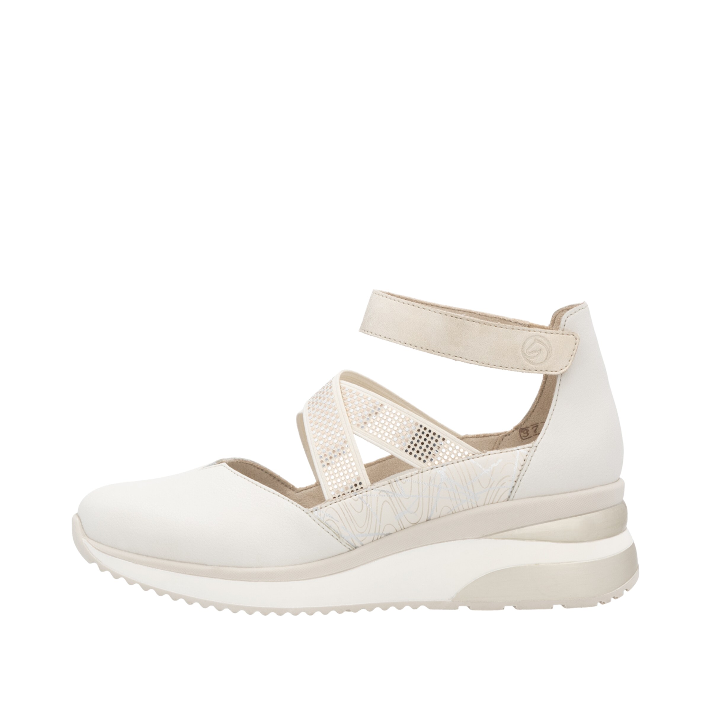 Sandales 'D2411' REMONTE en blanc