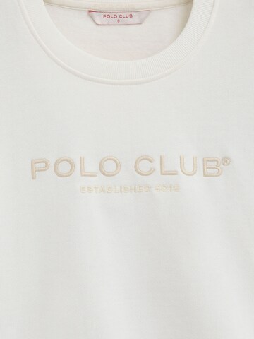 Polo Club Sweatshirt in Beige