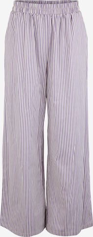 Wide Leg Pantalon 'Filipa' PIECES en violet : devant