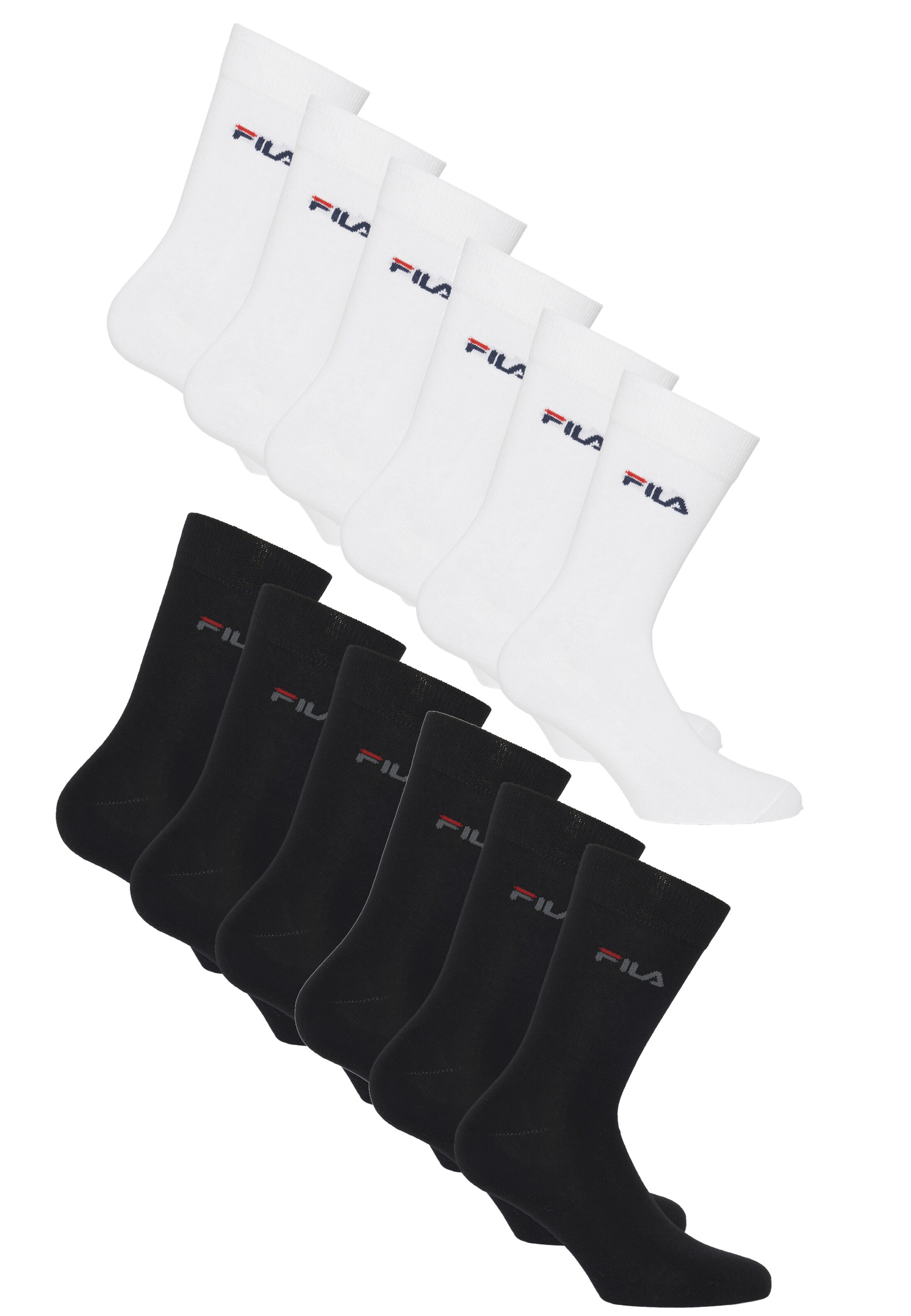 FILA Socken in Schwarz: Vorderseite