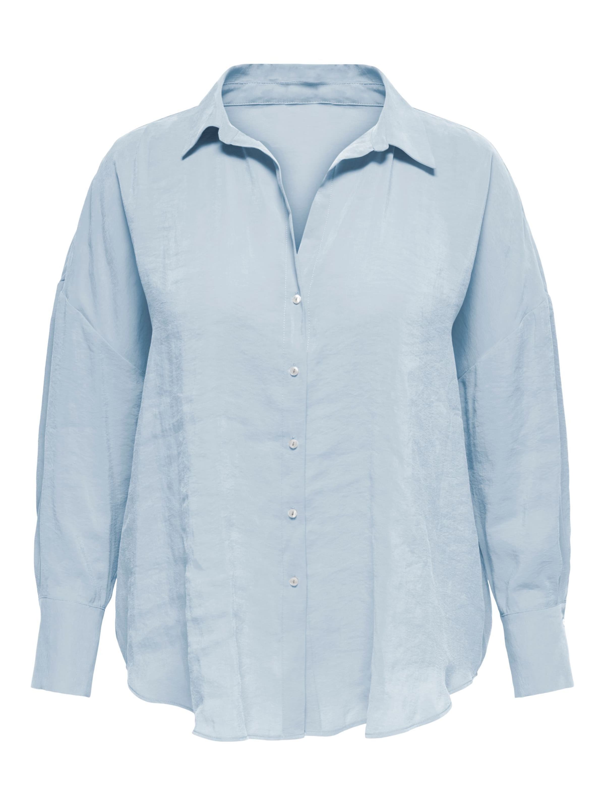 ONLY Carmakoma - Blusa 'CARZazima' en azul: frente