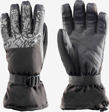 Zanier Full Finger Gloves 'Gap' in Black: front