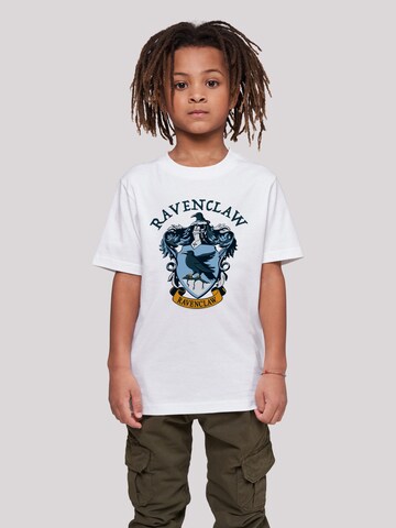 T-Shirt 'Harry Potter Ravenclaw Crest' F4NT4STIC en blanc : devant