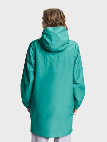 AIGLE Funktionsjacke 'Rainpack 90' in Grün: Rückseite