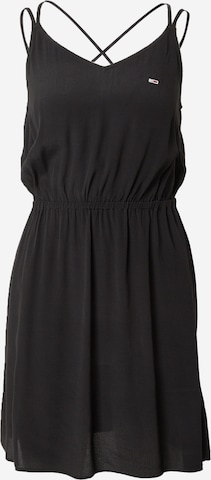 Tommy Jeans Dress 'ESSENTIAL' in Black: front