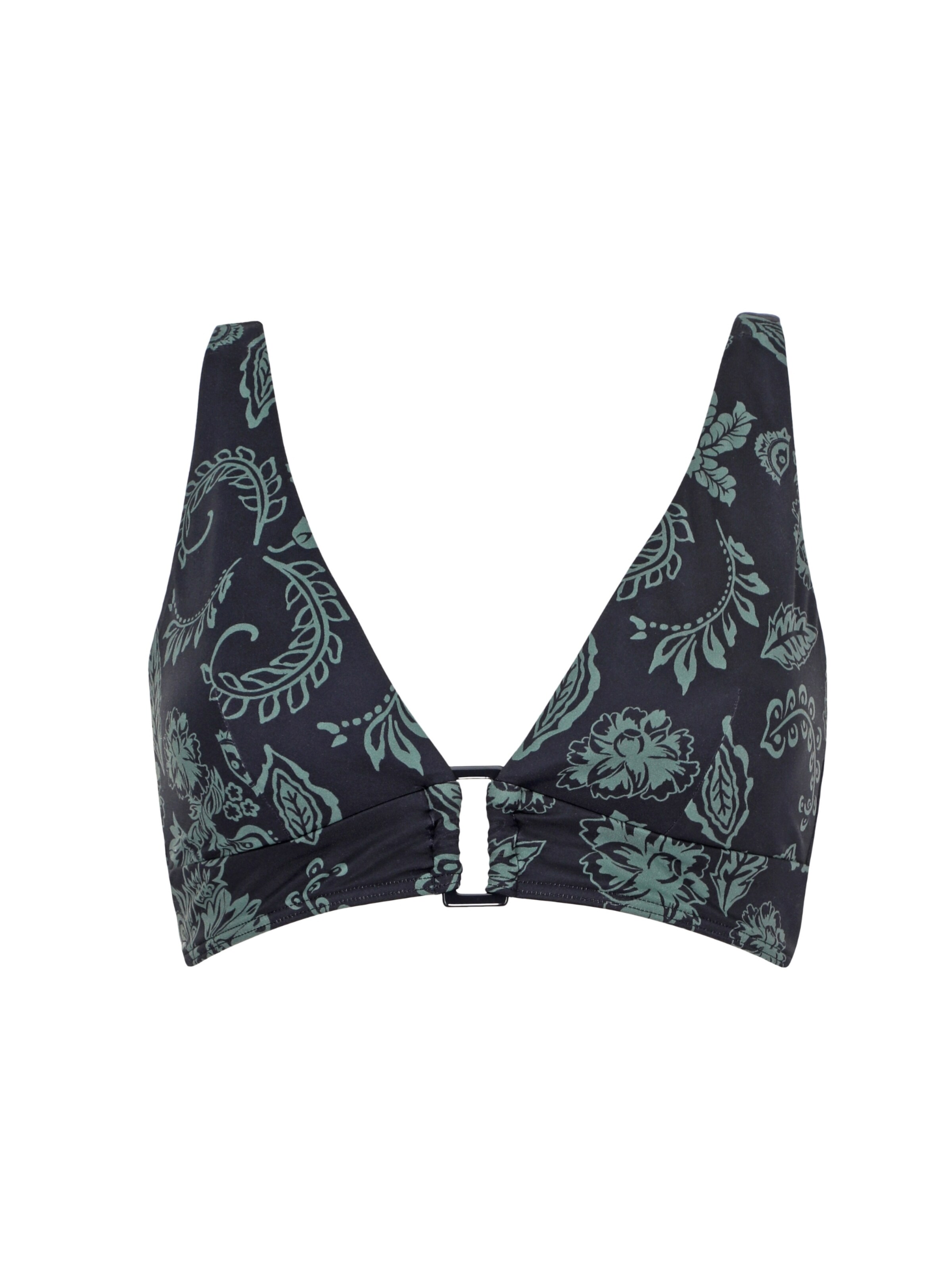 zaļš VIVID Trijstūra formas Bikini augšdaļa: no priekšpuses