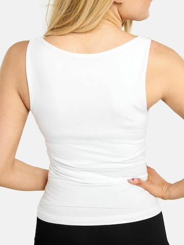 Haut ' NINNA ' Liberte Essentiel en blanc