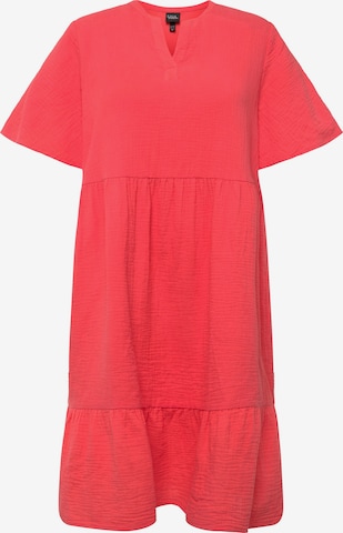 Robe Ulla Popken en orange : devant