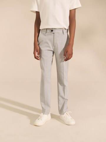Next Слим Штаны в Серый: спереди