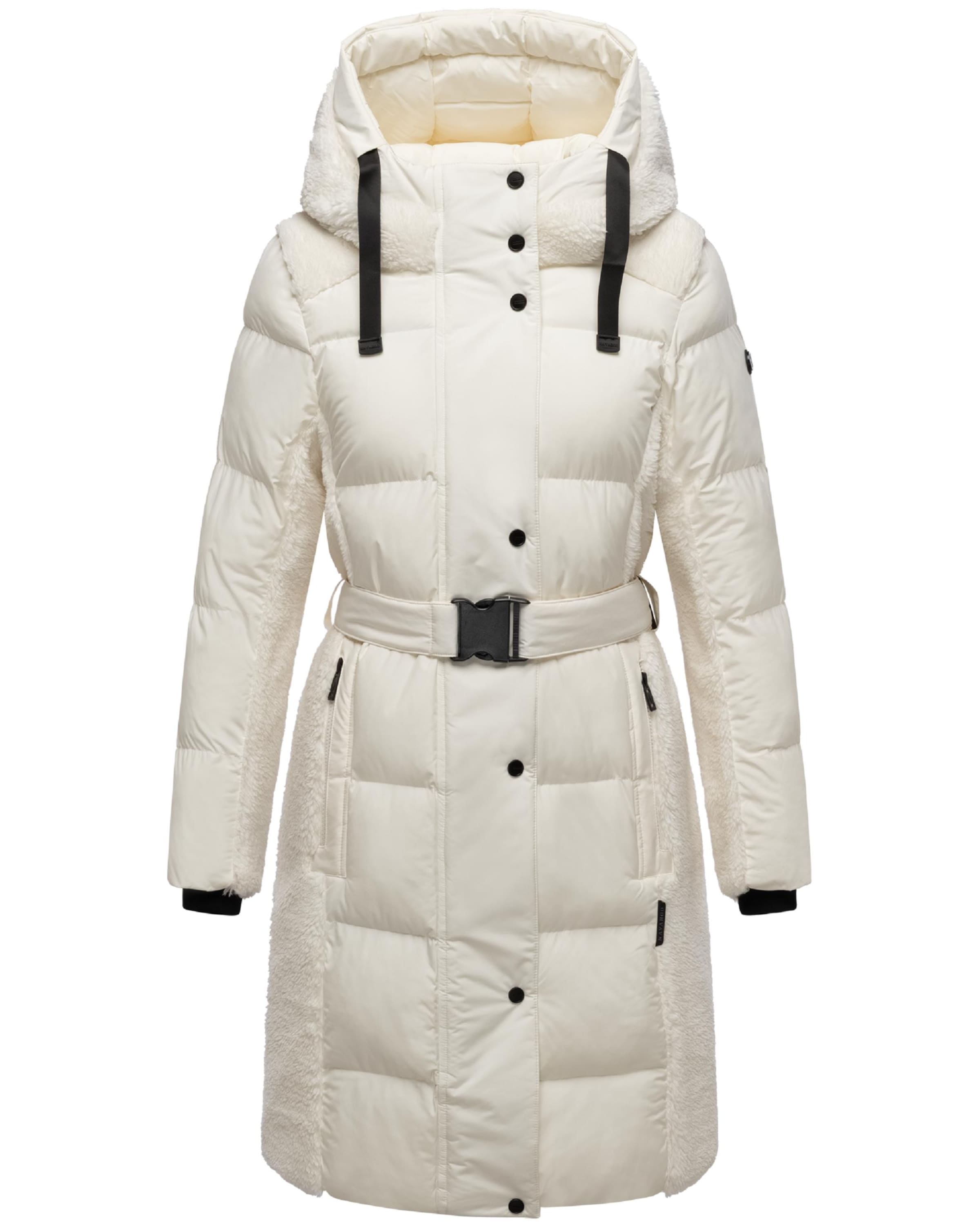 NAVAHOO Mantel in Weiß: Vorderseite