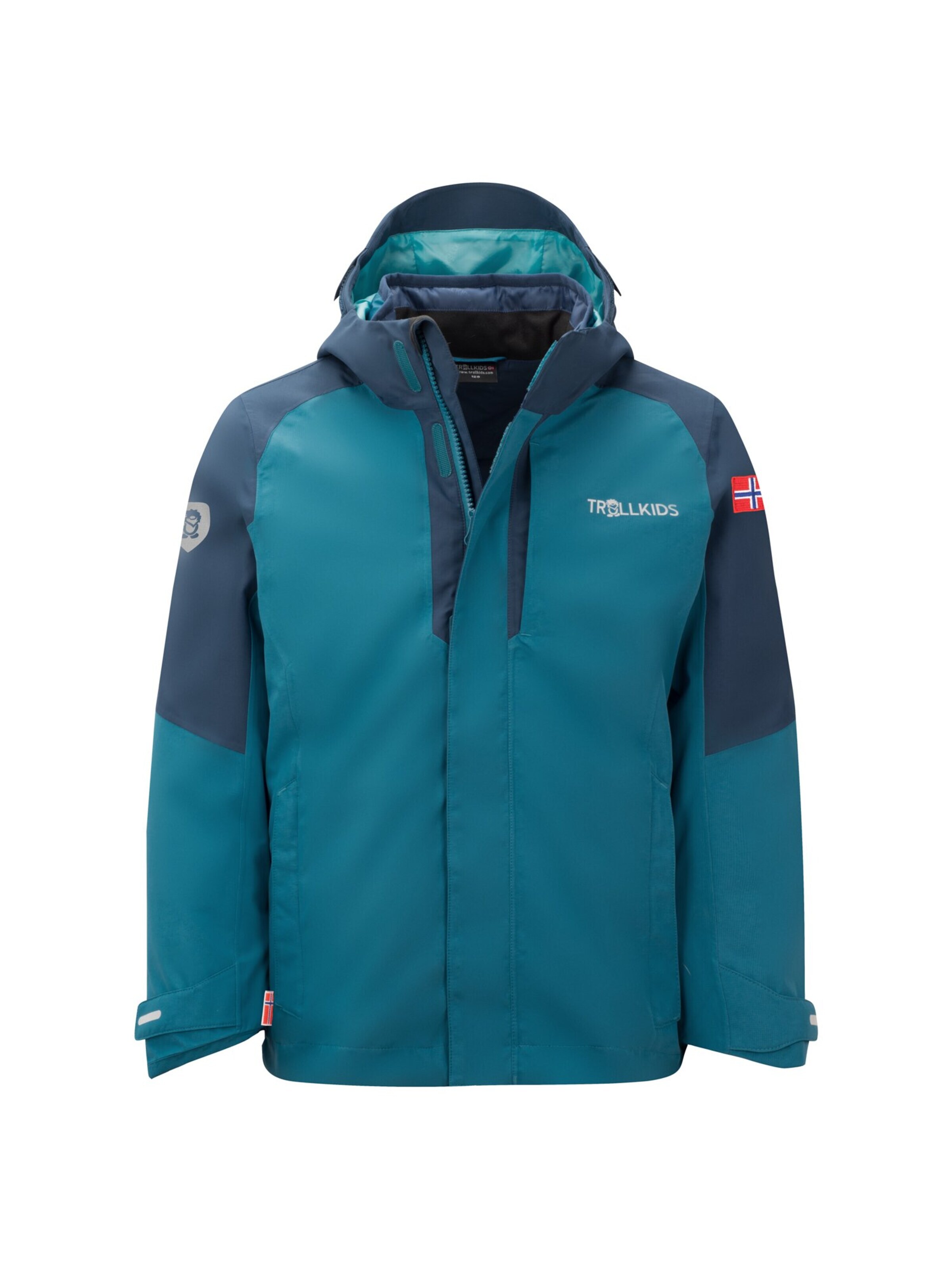 TROLLKIDS Outdoor jacket in Blue: front