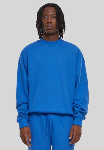 Urban Classics Sweatshirt in Blauw: voorkant