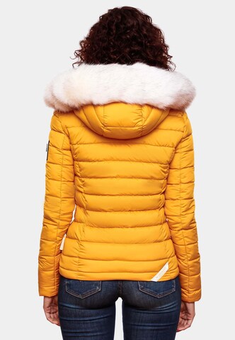 MARIKOO Winter Jacket 'Nasriin' in Yellow