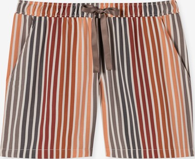 SCHIESSER Pantalon de pyjama ' Mix & Relax ' en mélange de couleurs, Vue avec produit