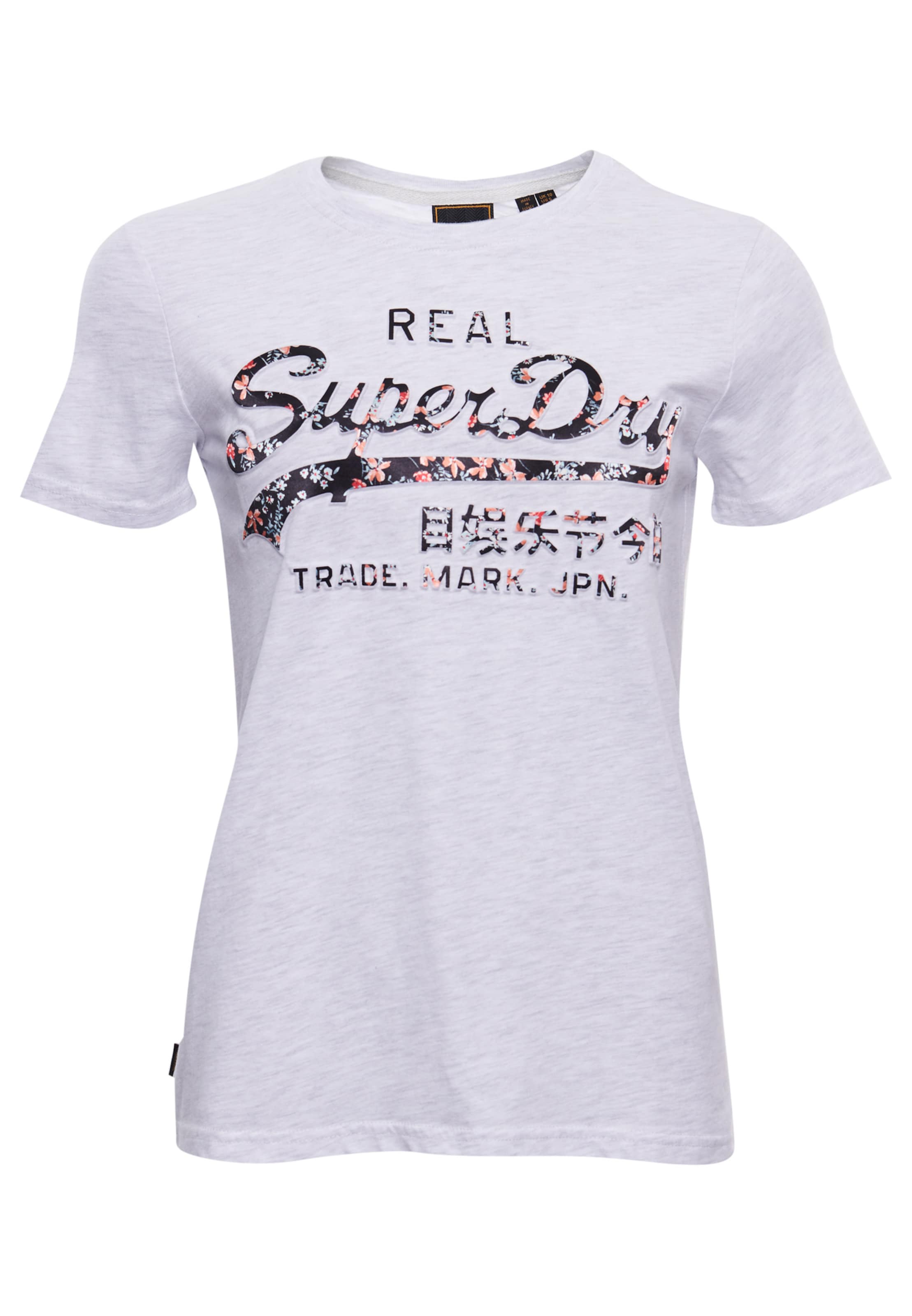 Frauen Shirts & Tops Superdry T-Shirt in Weiß - QY56556