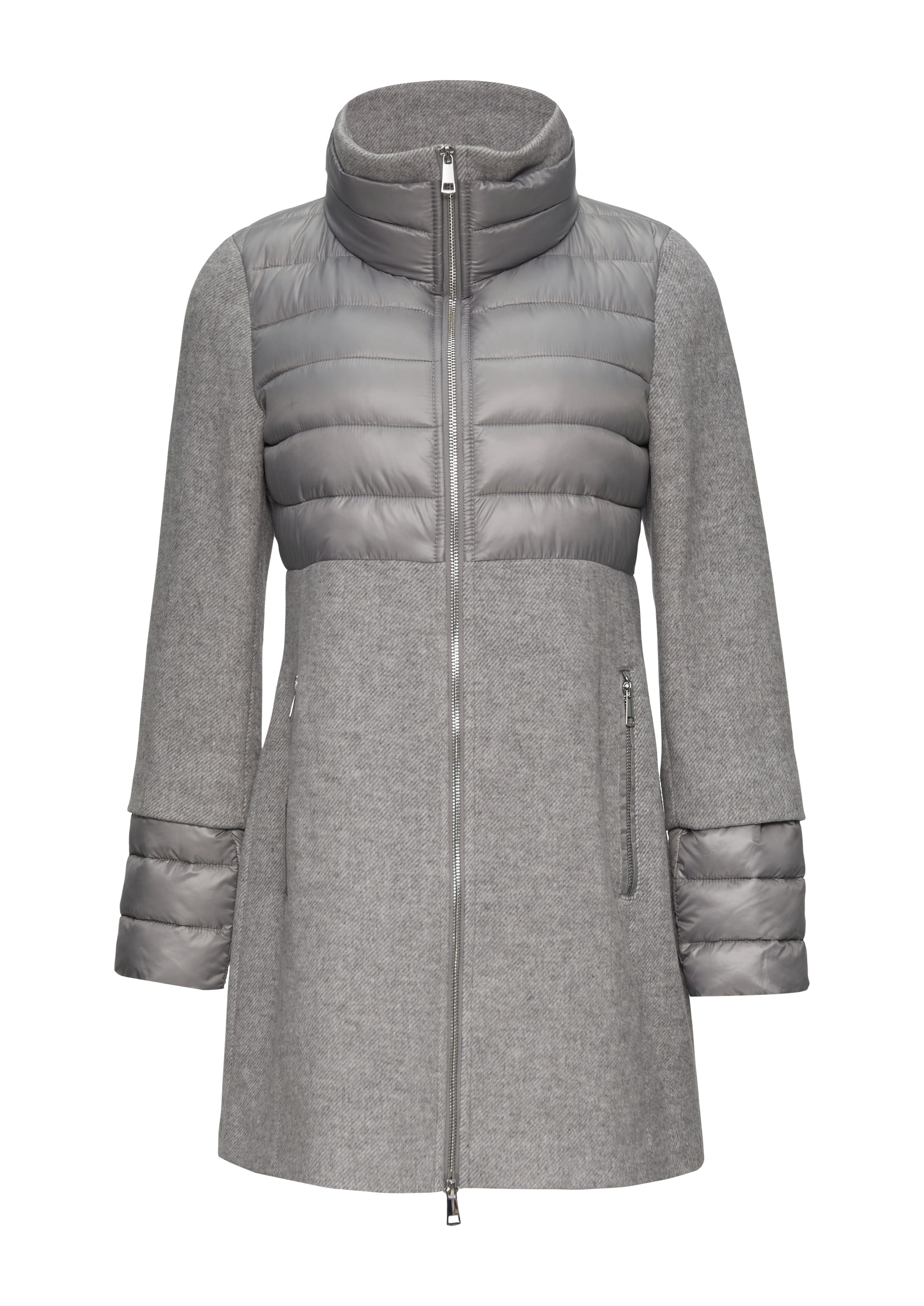 Manteau mi-saison s.Oliver en gris : devant